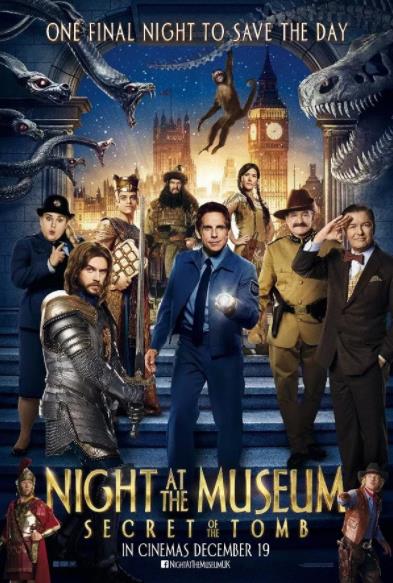 Night at the Museum 3 (2014) คืนมหัศจรรย์ พิพิธภัณฑ์มันส์ทะลุโลก 