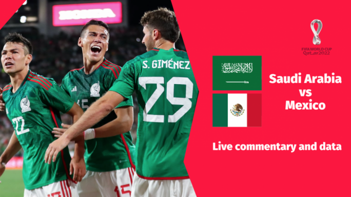 ฟุตบอลโลก 2022 รอบแบ่งกลุ่ม นัดที่ 3 ระหว่าง Saudi Arabia vs. Mexico