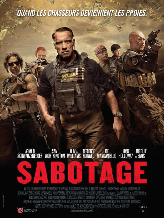 Sabotage (2014) คนเหล็กล่านรก 